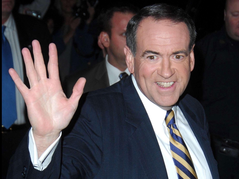 Mike Huckabee - Scores first Super Tuesday victory and 18 delegates