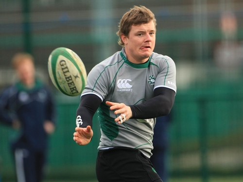 Ireland captain Brian O'Driscoll