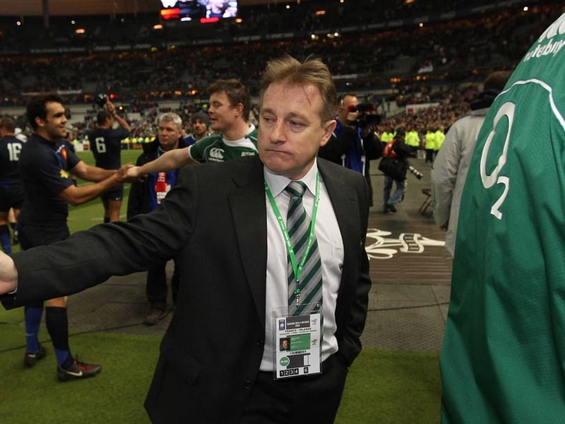 Eddie O'Sullivan - Resigns as coach