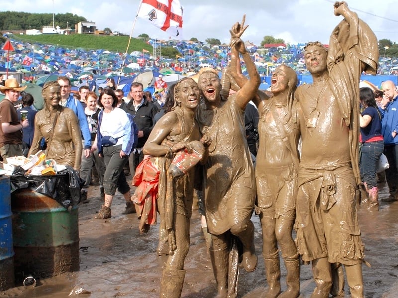 Did you see a lot of people like this wandering around?