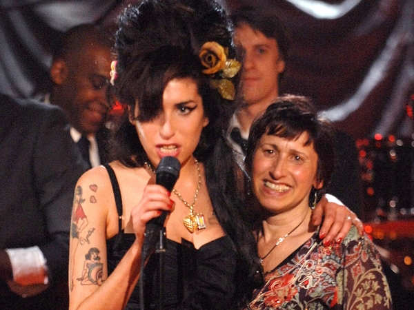 Winehouse with mother Janis - 'She knows he's bad for her. Who knows what will happen?'