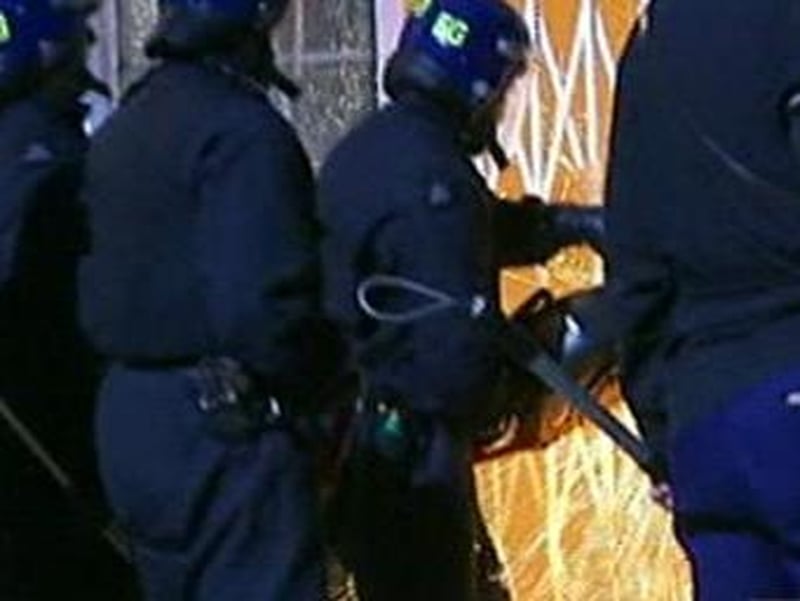 Police - Early morning raid