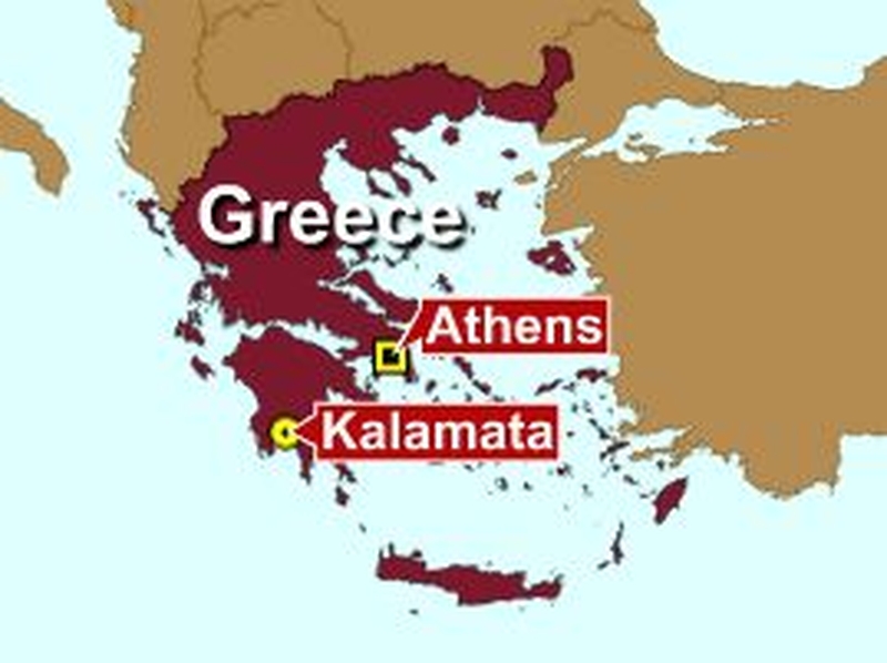 Greece - Quake hits the Peloponnese