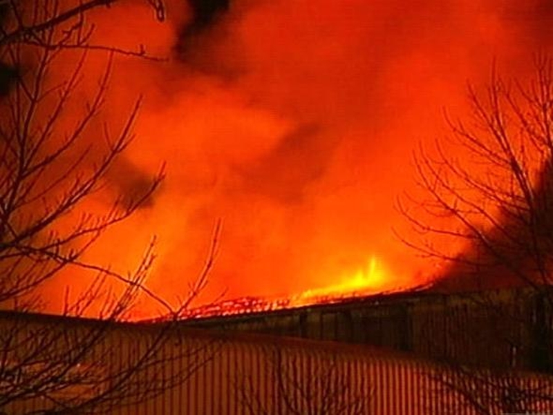 Limerick - Fire at industrial estate