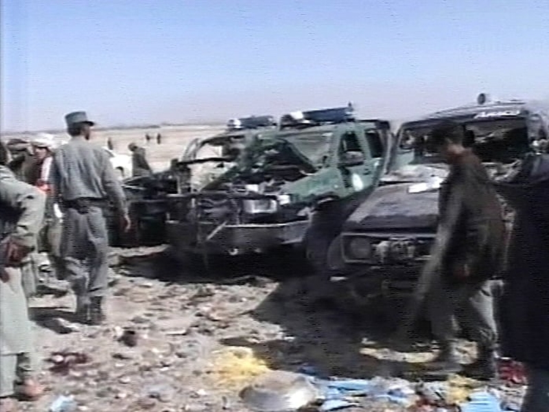 Kandahar - Bombing at open-air event