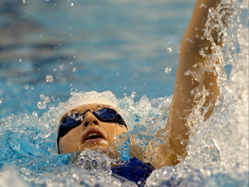 Melanie Nocher (pictured) will face team-mate Aishling Cooney in the 200m backstroke final on Friday morning