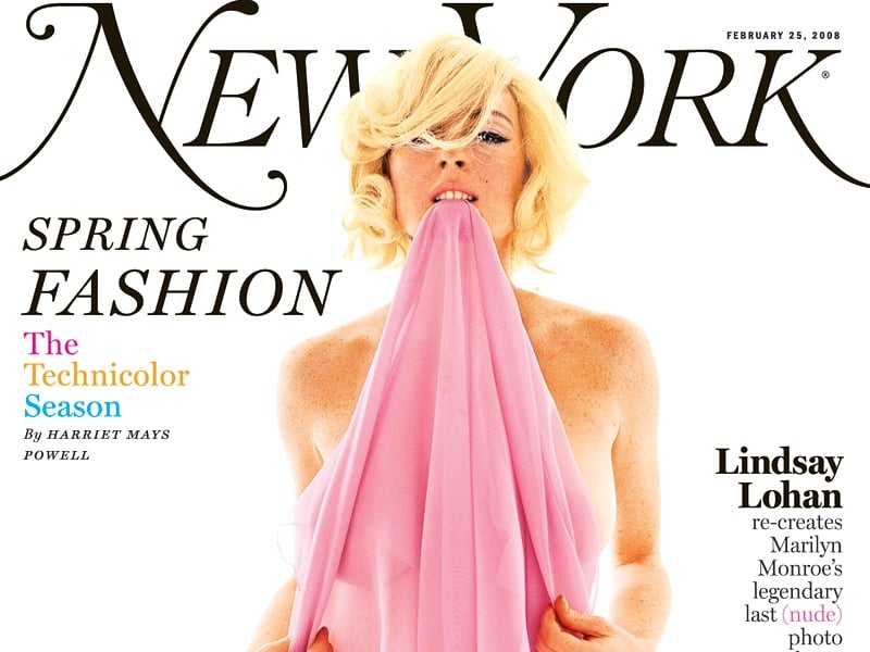 Lohan - Bares all in magazine shoot