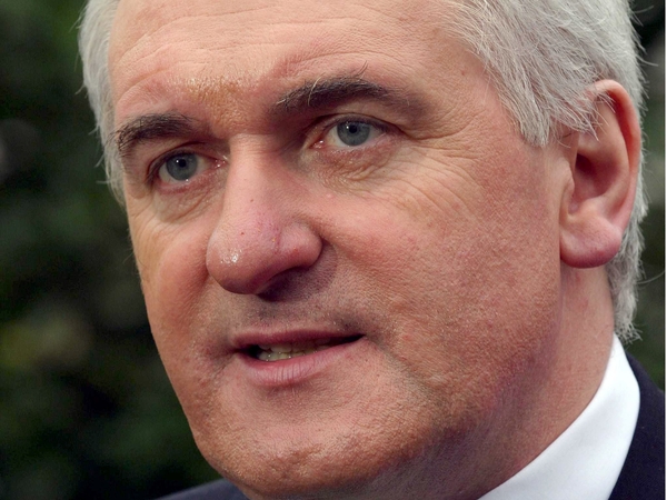Bertie Ahern - No statement planned