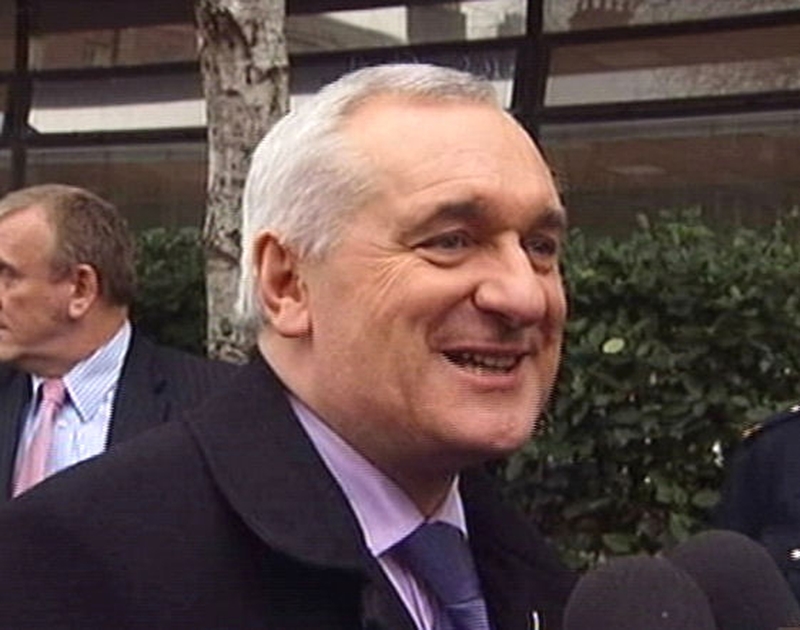 Bertie Ahern - Third appearance at Mahon in six months