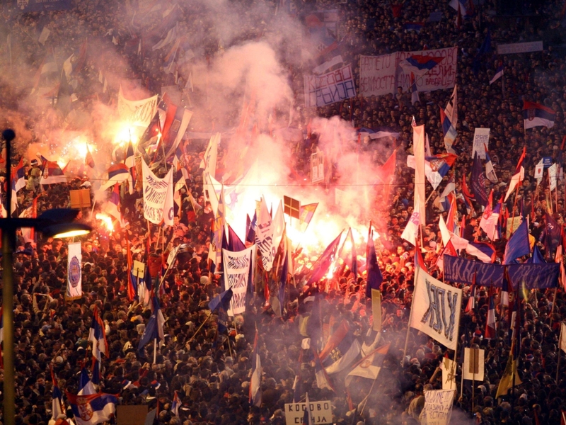 Belgrade - Thousands protest