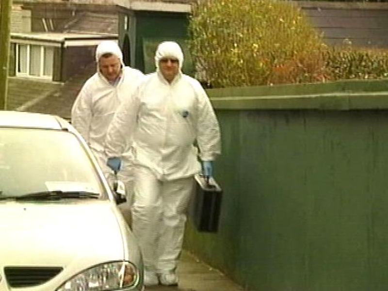 Cork - Forensic team examines scene