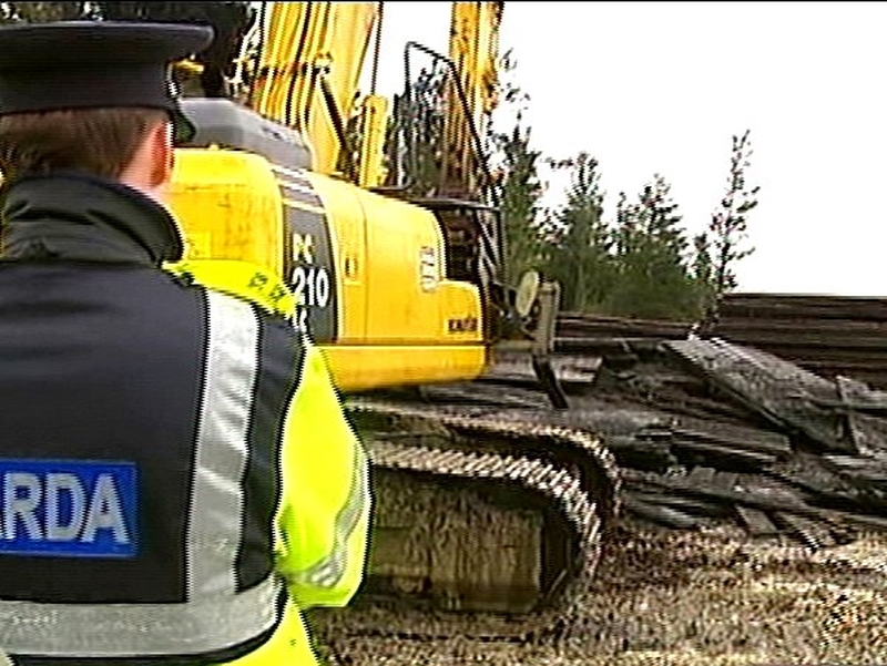 Bellanaboy - Blaze damages contractor materials