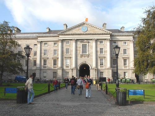 Trinity College Dublin - First Irish college in top 50 list