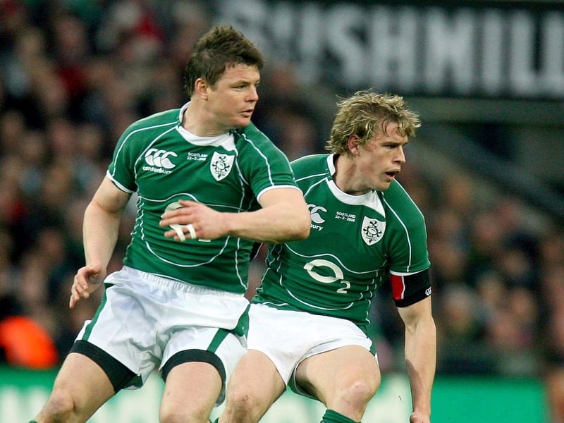 Andrew Trimble will be absent as Brian O'Driscoll captains his country on the tour to the southern hemisphere