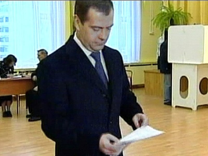 Dmitry Medvedev - Landslide victory