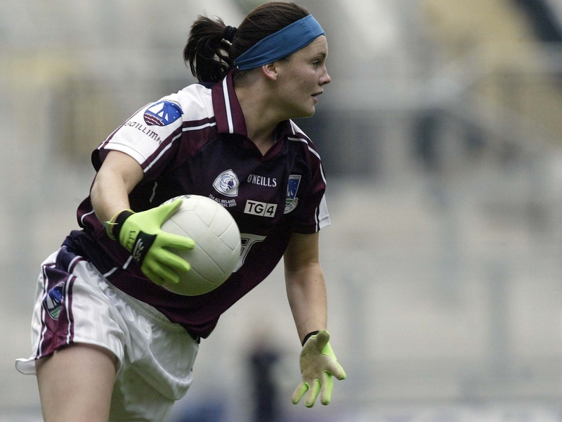 Geraldine Conneely excelled for Galway today