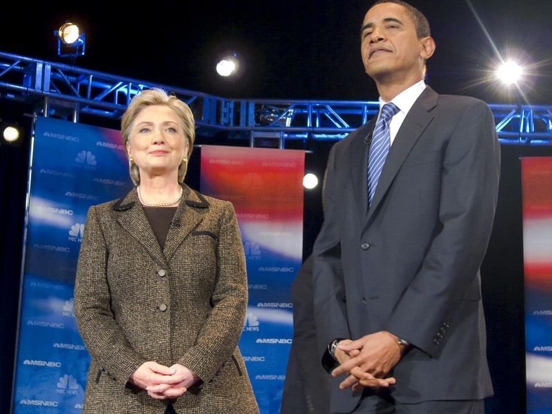 Clinton &amp; Obama - Facing re-run in Florida