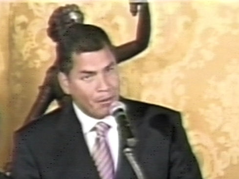 Rafael Corres - Sought OAS support