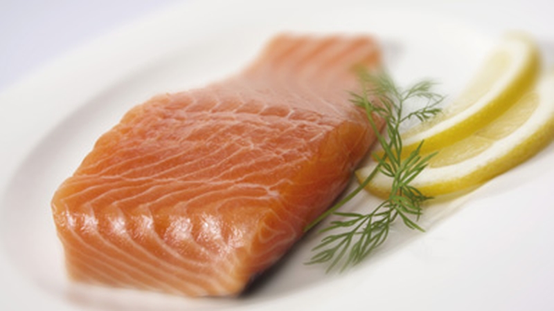 Salad of Salmon Rillette, new season asparagus, mixed leaves, lemon mayonnaise: Thomas Haughton