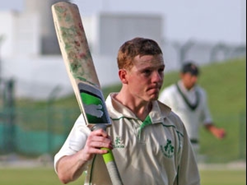 Niall O'Brien partnership with Paul Stirling kept Ireland in the contest