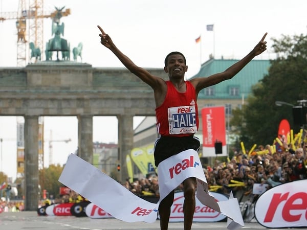 Haile Gebrselassie has broken the world record twice in the German capital