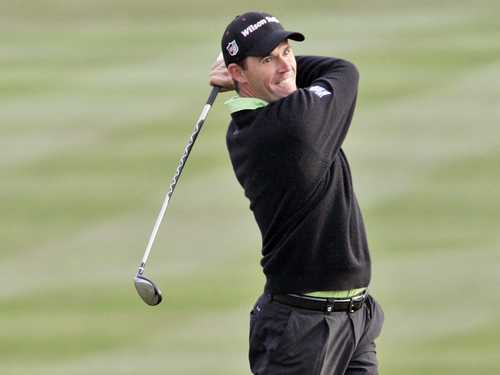 Padraig Harrington shot a 71 as he prepares for next month's Masters