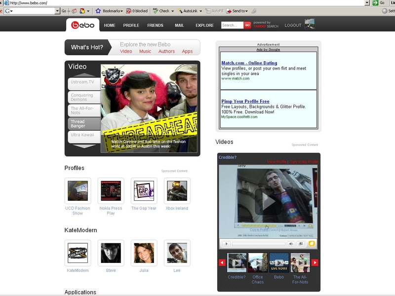 Bebo - AOL buys social networking site