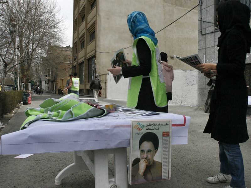 Iran - Limited campaigning