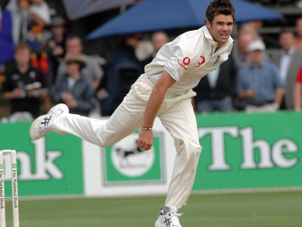 England star James Anderson