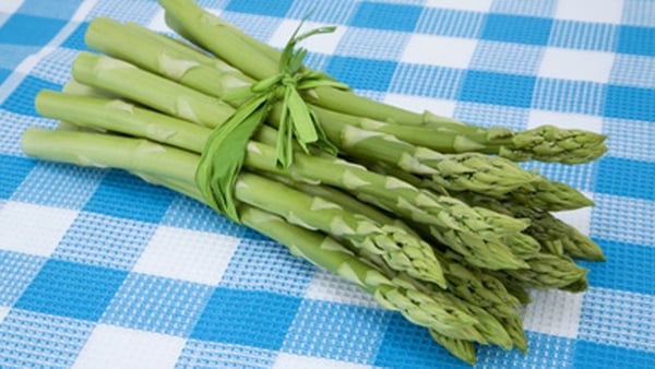 Young Leeks and Asparagus with Soft-Boiled Eggs an