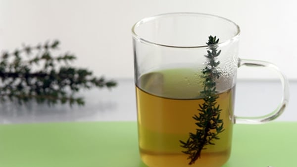 Thyme Infused Chicken Stock