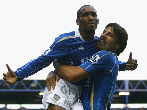 Jermaine Defoe (l) and Milan Baros (r) have impressed since arriving at Fratton Park