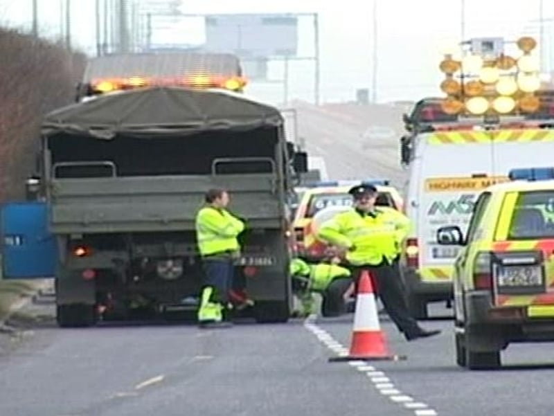 M50 - Military vehicles crashed