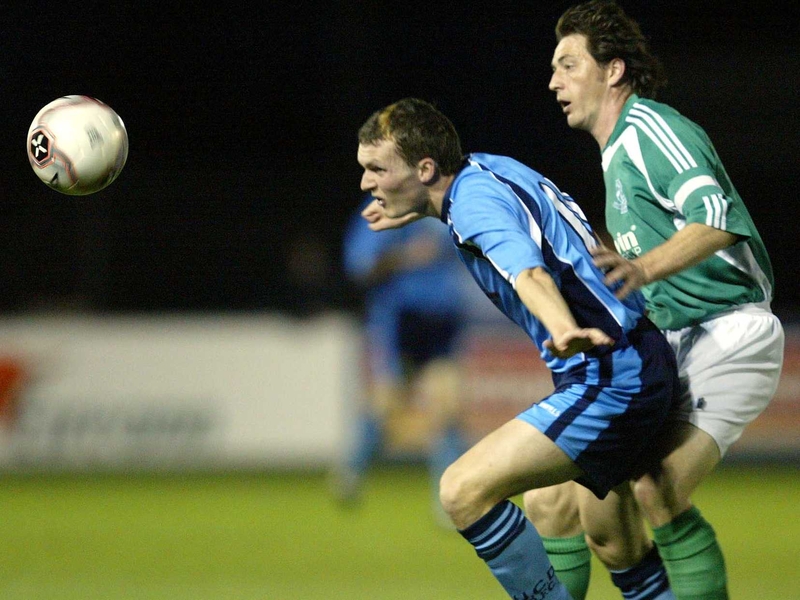 Conan Byrne was on target for the home side