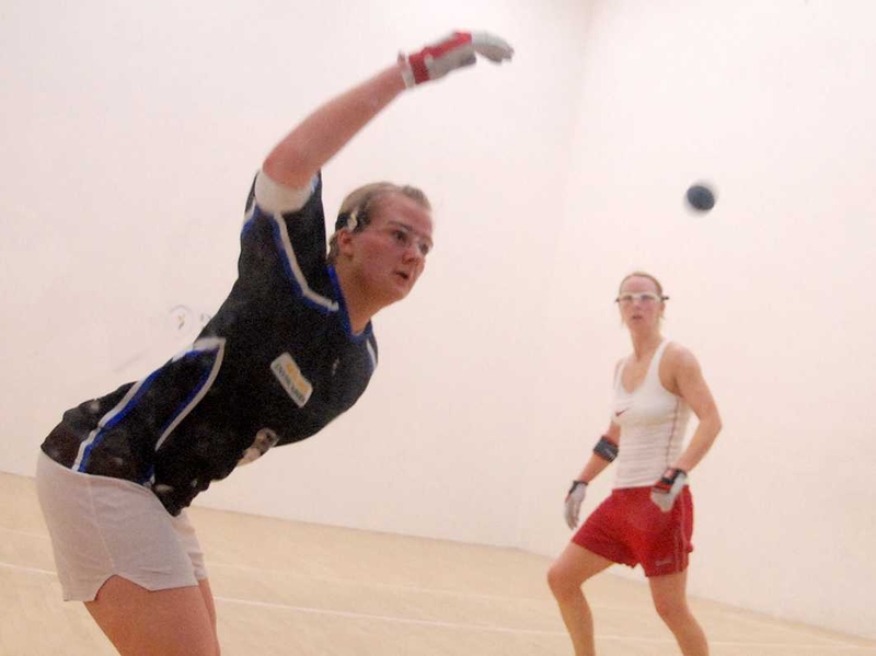 Antrim's Aisling Reilly takes on Anna Wrynn from Kildare in Cavan