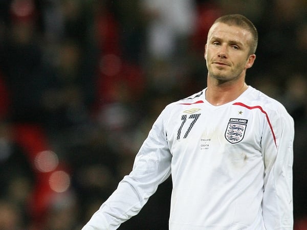 David Beckham wants to return to the English squad