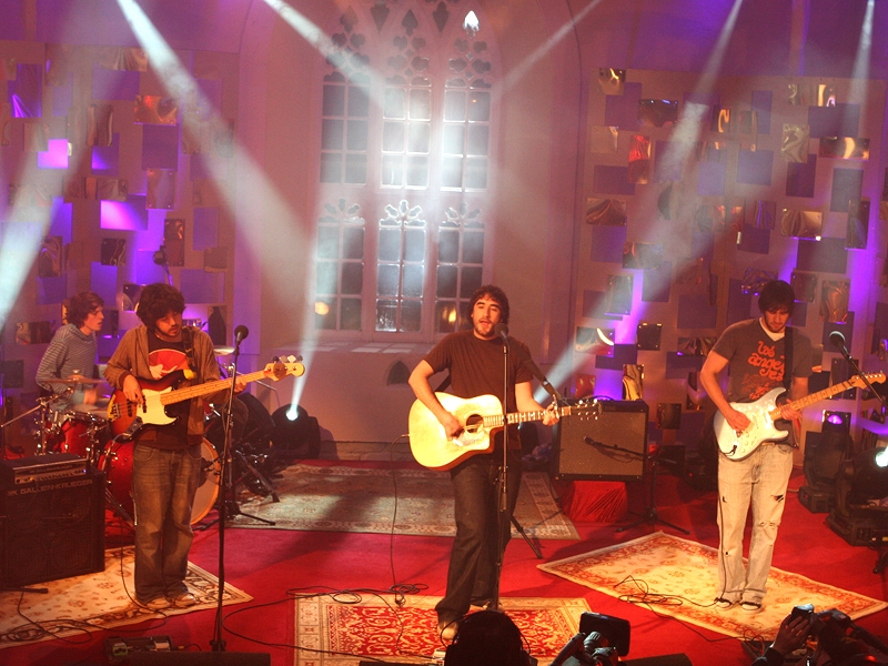 The Coronas - Were impressed that The Script popped by to wish them good luck