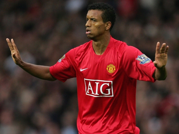 Nani scored United's third in the 81st minute