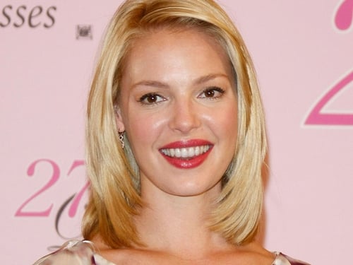 Heigl - "Well, when I first saw them (the dresses) I thought, 'You guys are taking it too far'"