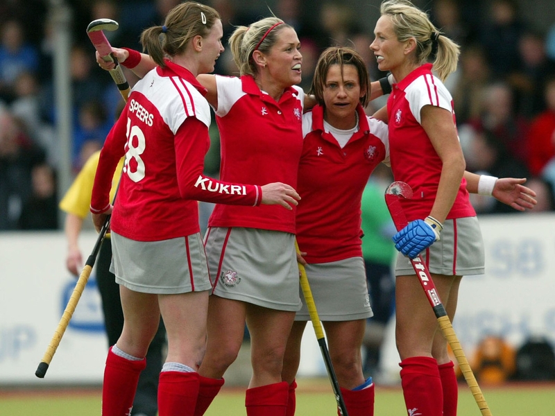 Pegasus players celebrate at the final whistle