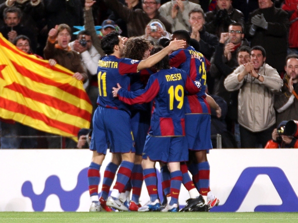 Barcelona are a better team than Manchester United, according to Joan Laporta