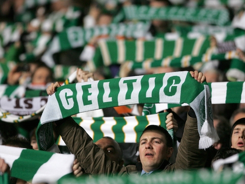 Celtic fans have gained a repuatation for travelling in large numbers to support their team