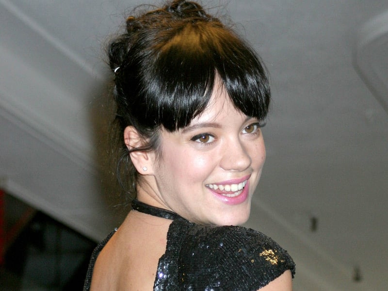 Lily Allen - No longer on judging panel