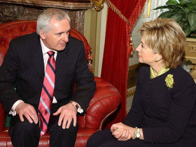 With Hillary Clinton March 2006