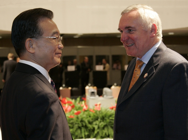 With China Prime Minister Wen Jiabao September 2006