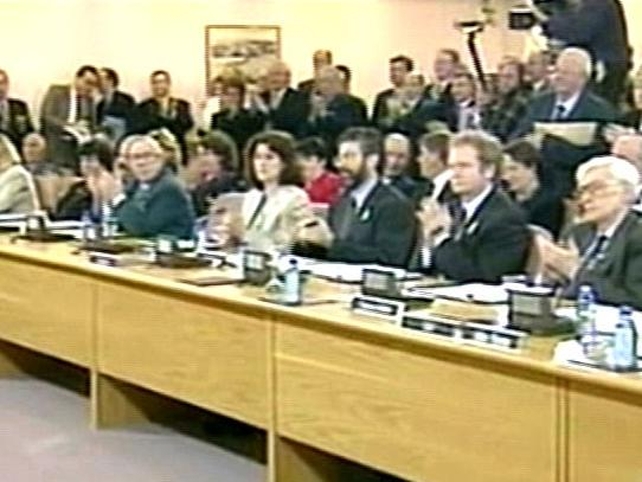 Ahern played a key role in the Good Friday Agreement