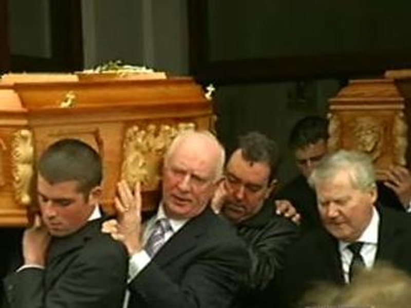 Funeral - Father and son buried in Moyvane