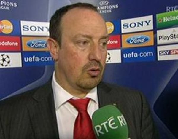 Liverpool boss Rafa Benitez