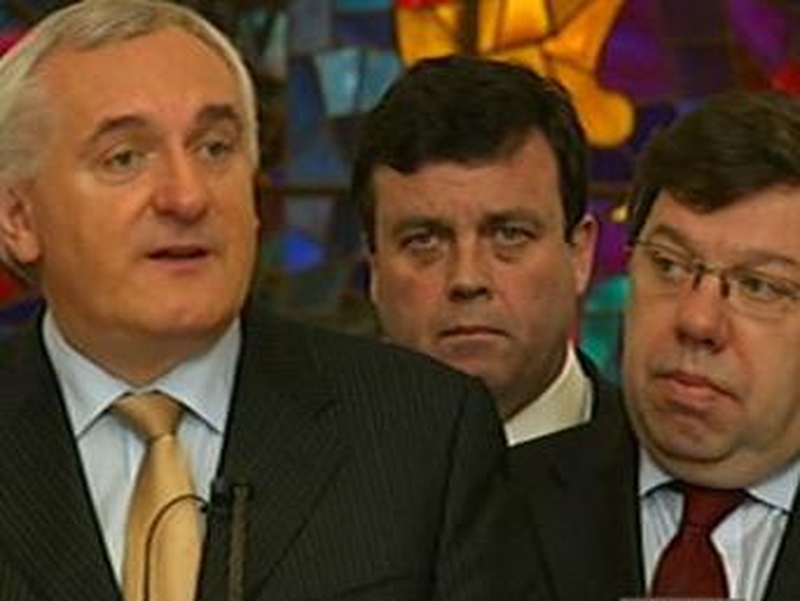 Bertie Ahern - No need for Cabinet tears