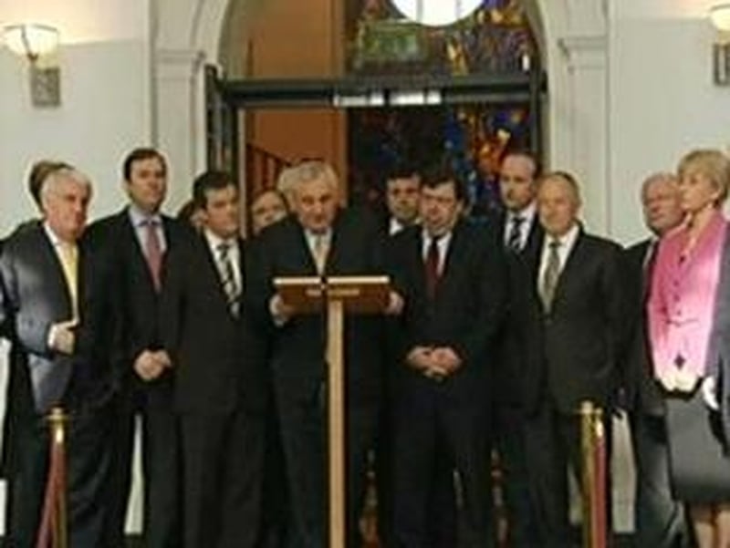 Fianna Fáil - Poll rise after announcement